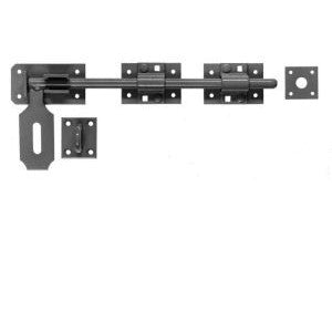 HEAVY LOCKABLE GARAGE DOOR DROP BOLT (WOODEN GATES)
