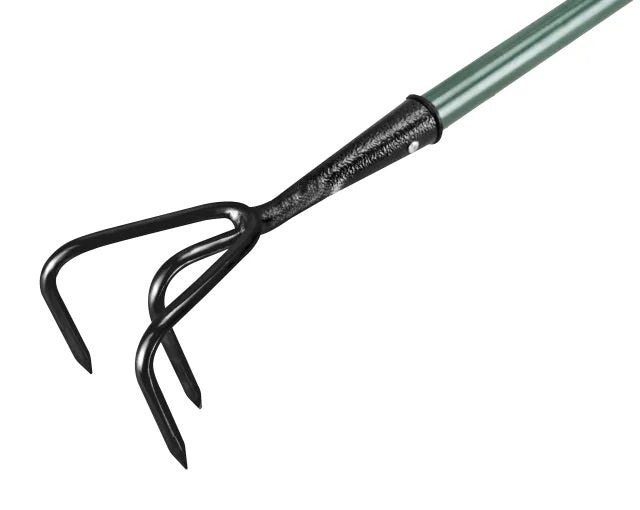 FAITHFULL ESSENTIALS CARBON STEEL 3 PRONG CULTIVATOR
