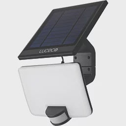 SOLAR FLOODLIGHT 8W 550LM WITH PIR AND DETACHABLE SOLAR PANEL