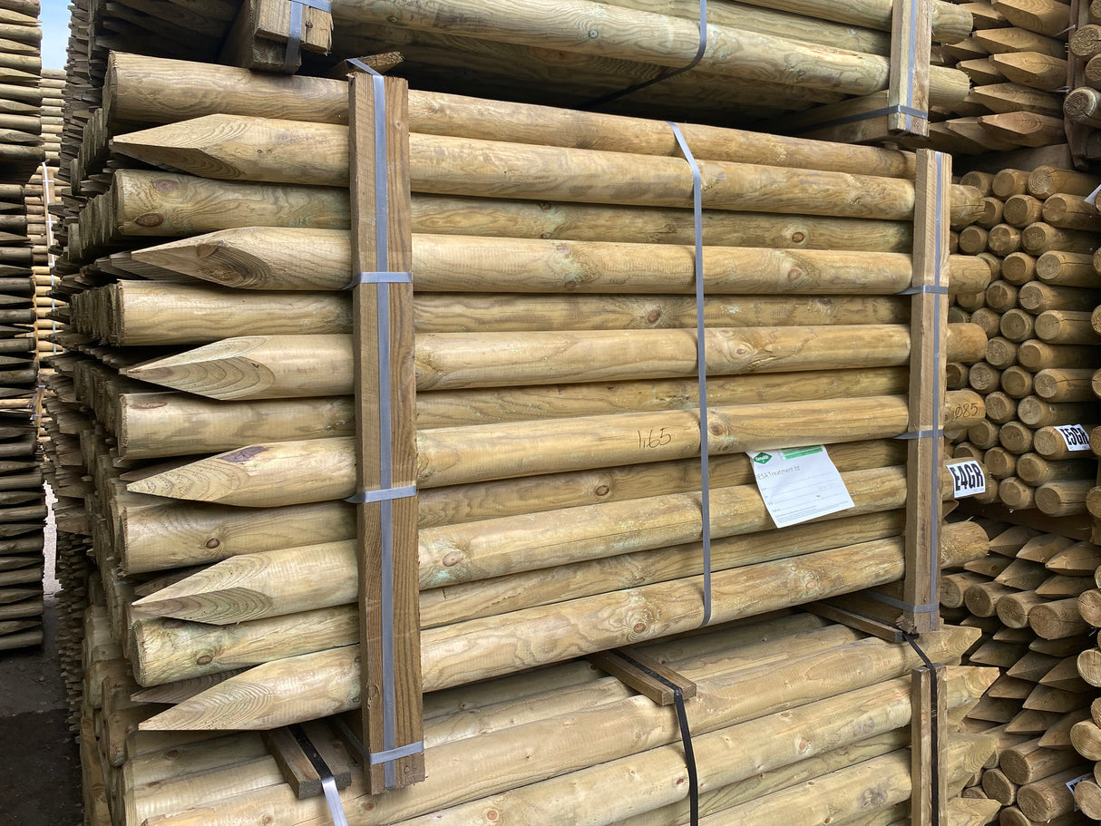 85MM MACHINED UC4 KILN DRIED REDWOOD PRO POST 15 YR