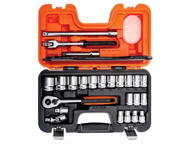 BAHCO SOCKET SET 1/2IN DR