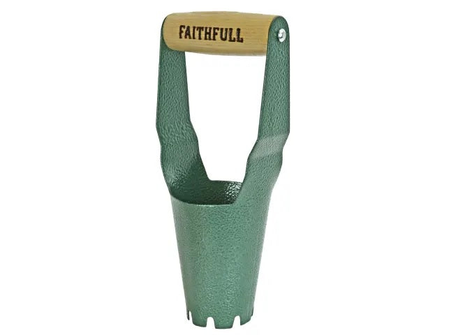 FAITHFULL ESSENTIALS CARBON STEEL HAND BULB PLANTER