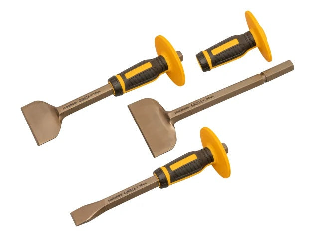 ROUGHNECK GORILLA BOLSTER & CHISEL SET