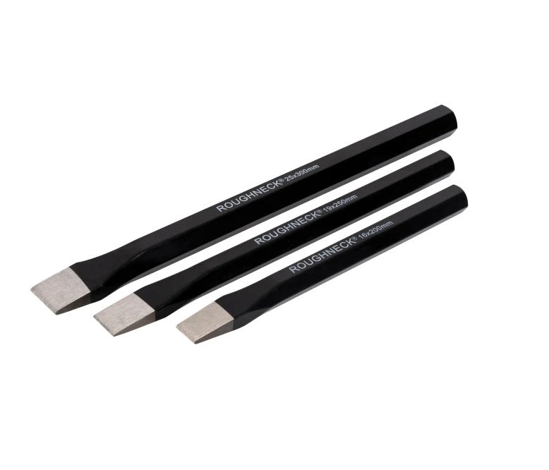 ROUGHNECK COLD CHISEL 3 PIECE SET