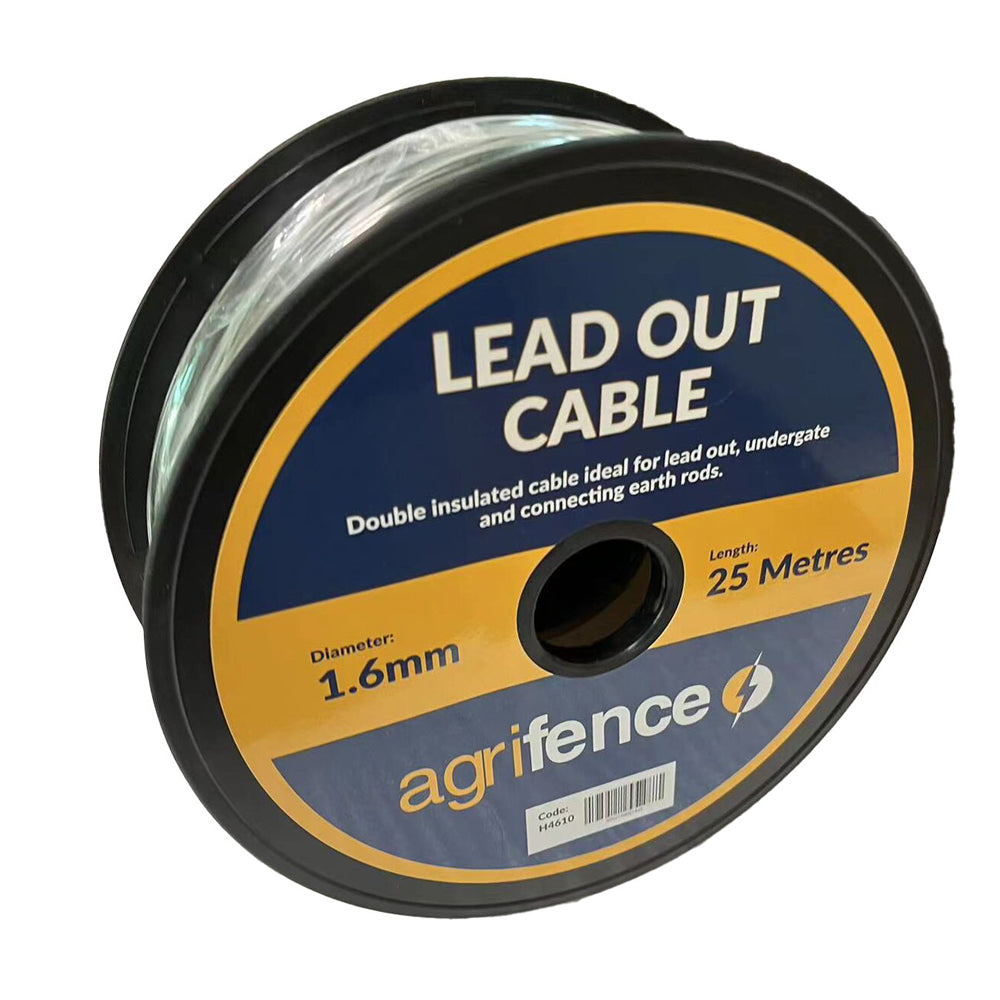 AGRIFENCE EASY LEADOUT CABLE 1.6MM CORE X 25M