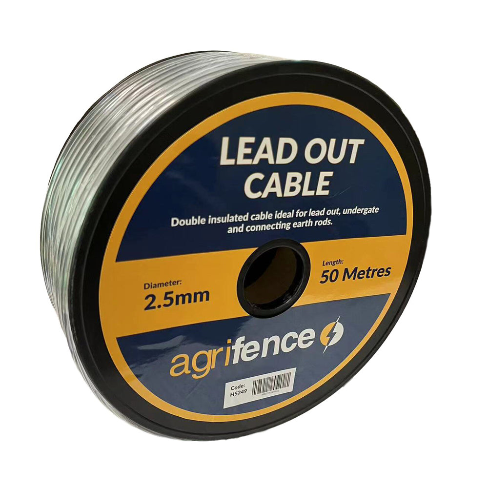 AGRIFENCE MEGA LEADOUT CABLE 2.5MM CORE