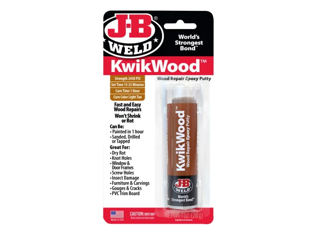 JB WELD KWIKWOOD EPOXY PUTTY