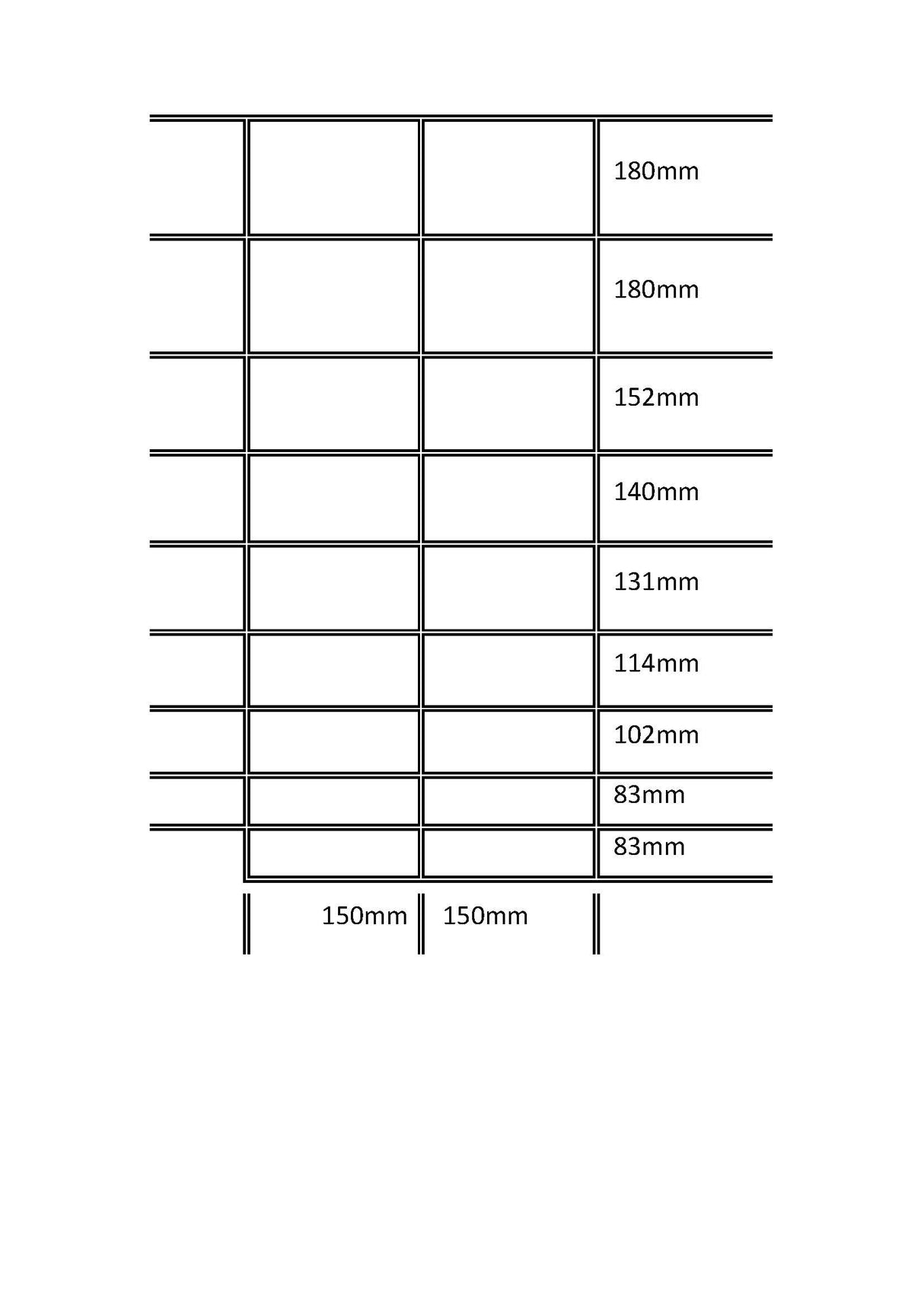 TORNADO STOCKFENCE L10/118/15 50MTR LIVESTOCK LIGHT MILD STEEL