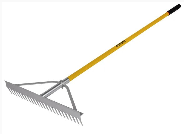 ROUGHNECK ALUMINIUM LANDSCAPE RAKE