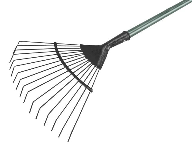 FAITHFULL ESSENTIALS CARBON STEEL LAWN RAKE