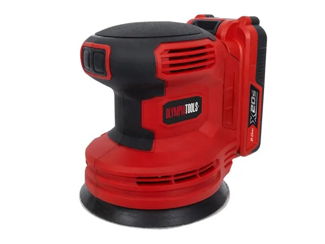 OLYMPIA X20S™ RANDOM ORBITAL SANDER 20V 1 x 2.0Ah Li-ion