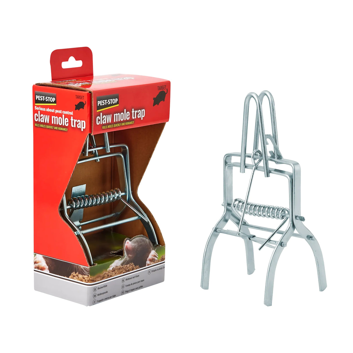 PEST STOP CLAW MOLE TRAP