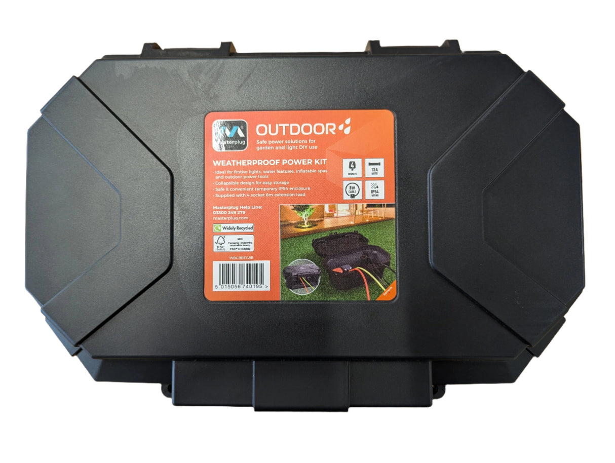 MASTERPLUG WEATHERPROOF POWER KIT