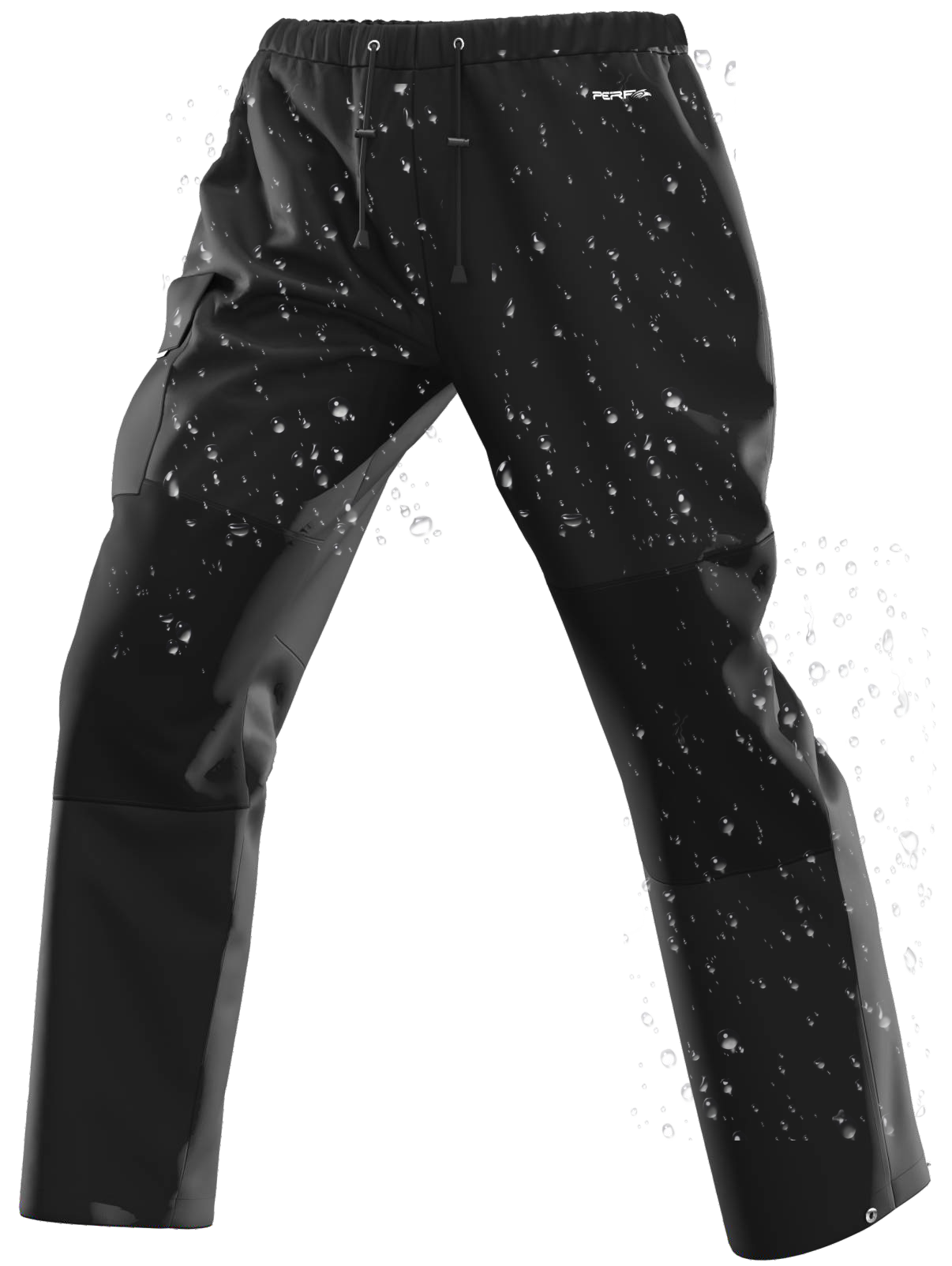 POSEIDON BLACK PREMIUM WATERPROOF BREATHABLE TROUSERS