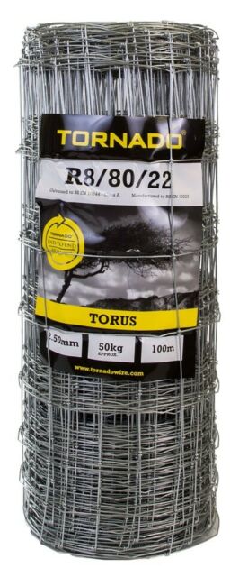 STOCKFENCE - TORNADO R8/80/22 100MTR