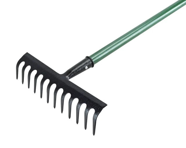FAITHFULL ESSENTIALS CARBON STEEL GARDEN RAKE