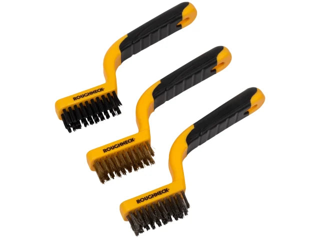 ROUGHNECK NARROW WIRE BRUSH SET