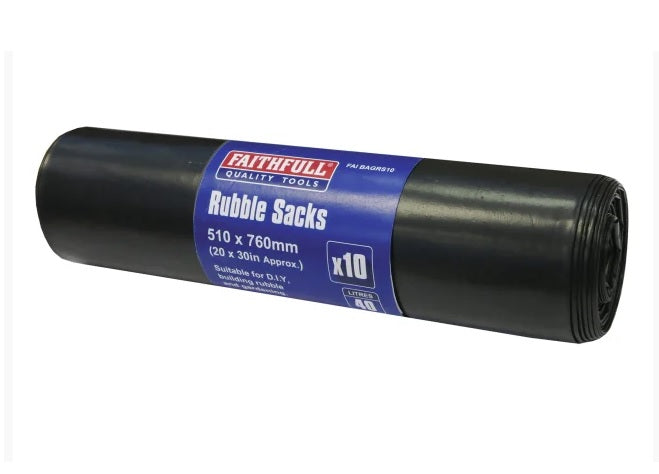 FAITHFULL RUBBLE SACKS