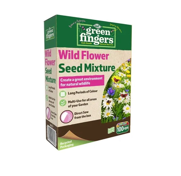 DOFF GREEN FINGERS WILD FLOWER SEED MIXTURE