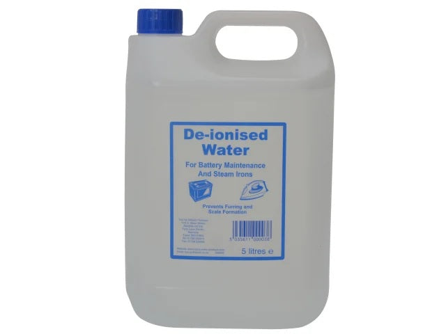 DE-IONISED WATER