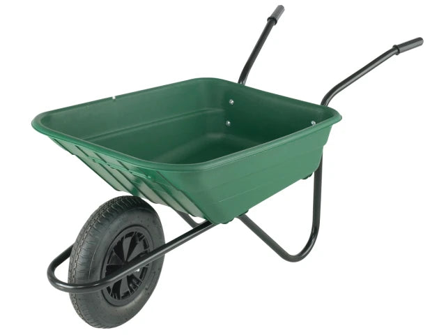 WHEELBARROW - POLYPROPYLENE (PNEUMATIC TYRE)