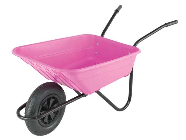 WHEELBARROW - POLYPROPYLENE (PNEUMATIC TYRE)