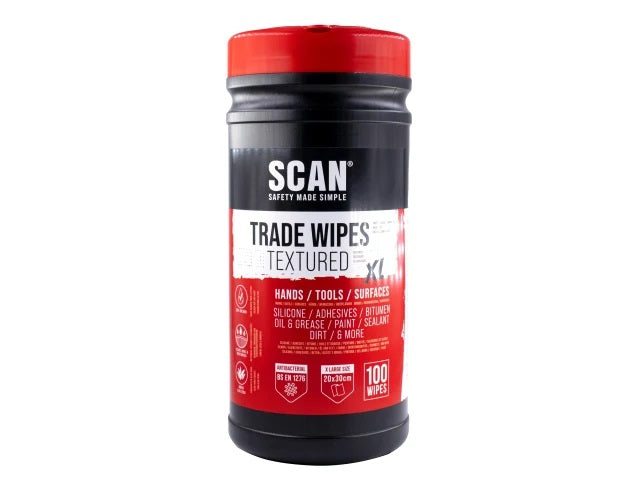 SCAN TRADE WIPES XL - 100 TUB