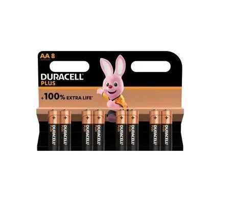 DURACELL BATTERIES PK 8