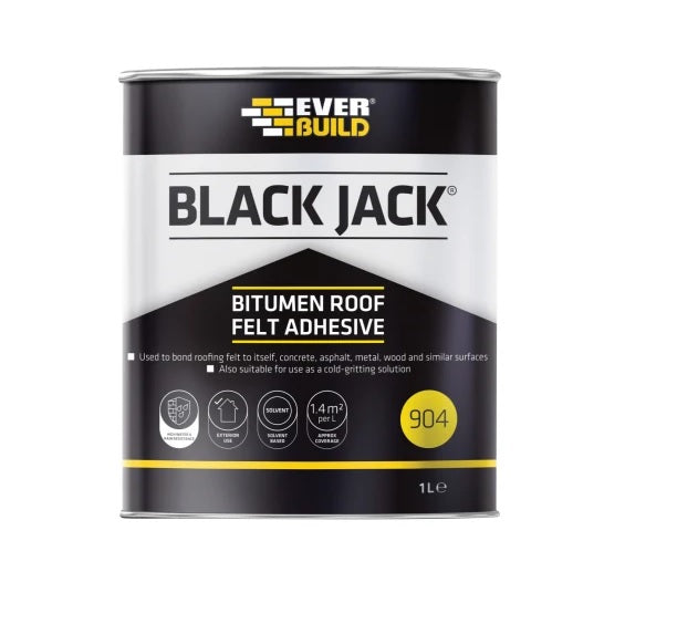 EVERBUILD BLACK JACK ROOFING FELT ADHESIVE