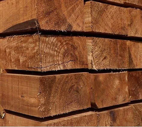 2.4MTR SAWN SOFTWOOD TREATED SLEEPERS