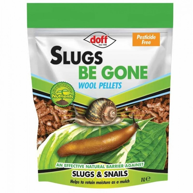 SLUGS BE GONE WOOL PELLETS DOFF