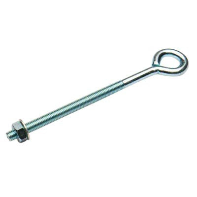 PERRY UNWELDED EYEBOLT C/W 2 NUTS & 2 WASHERS