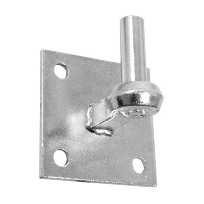 HOOK ON 4" X 4" SQUARE PLATE WITH EXTENDED SHOULDER