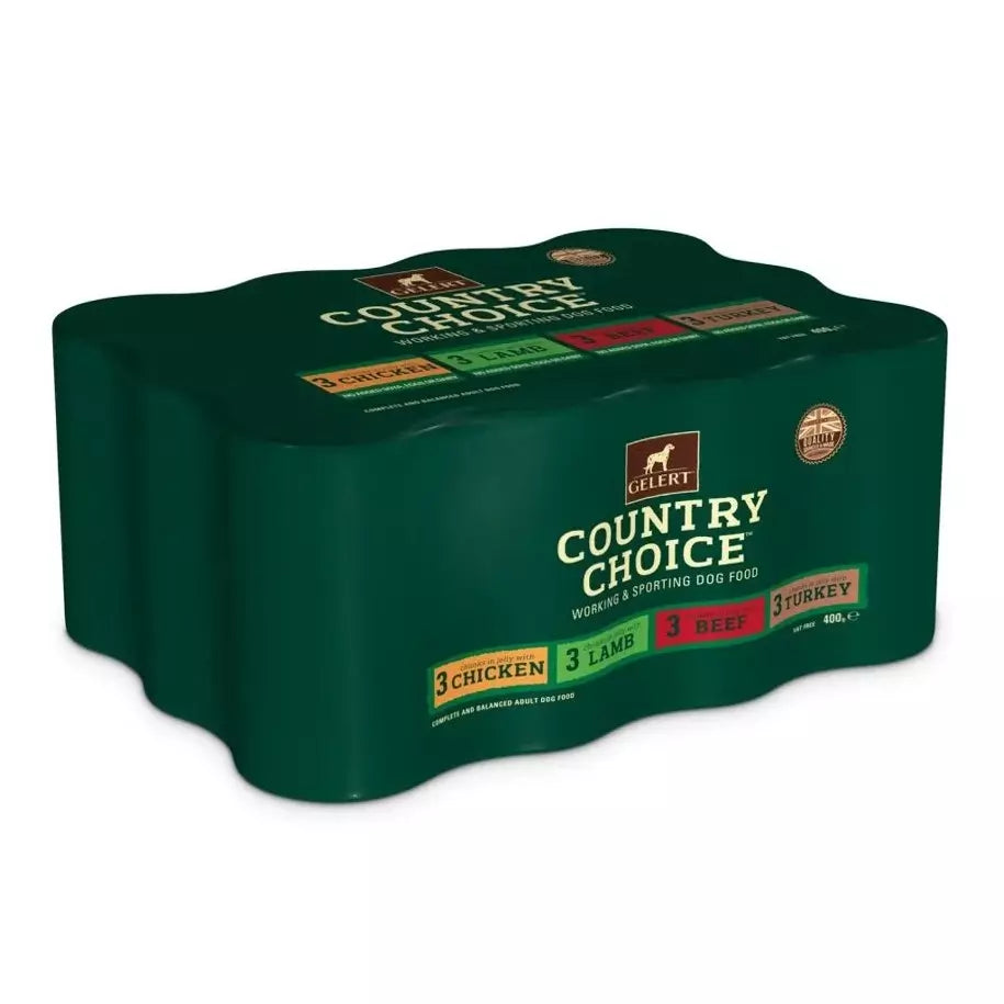 GELERT COUNTRY CHOICE DOG 400G