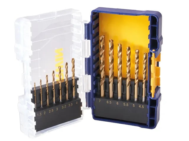 IRWIN 13PC METAL DRILLING BIT SET