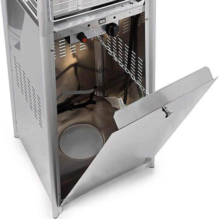 PATIO HEATER - STAINLESS STEEL FLAME TOWER