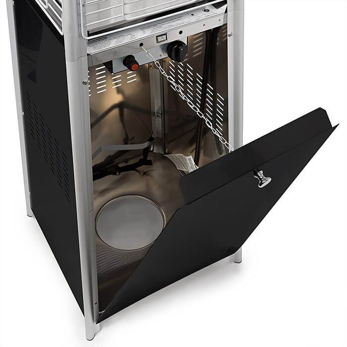 PATIO HEATER - BLACK FLAME TOWER