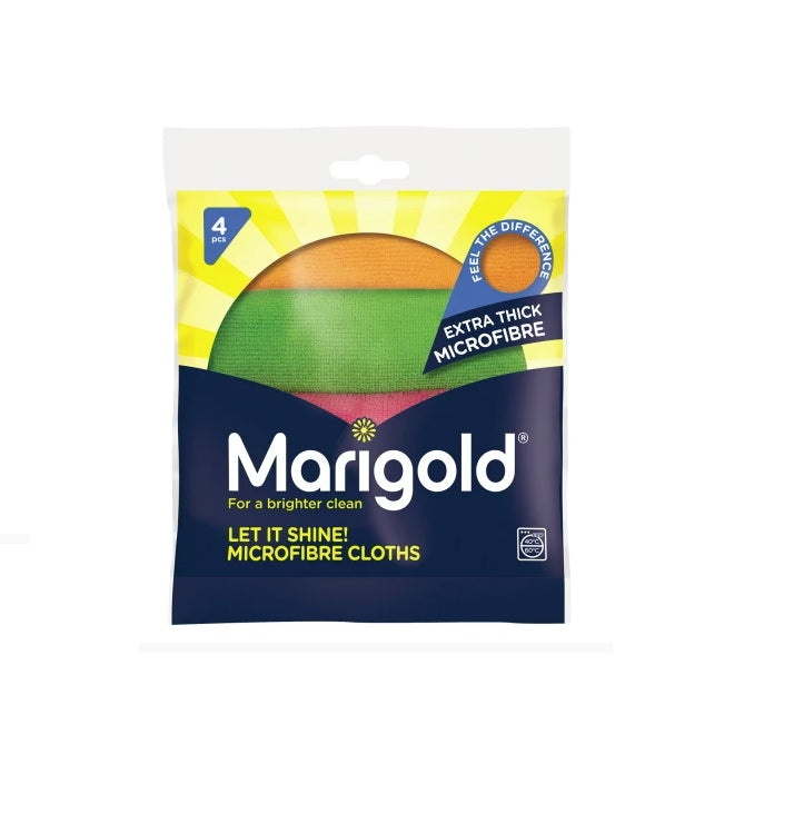 MARIGOLD LET IT SHINE MICROFIBRE CLOTHS