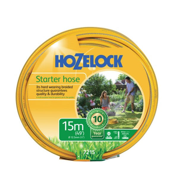 HOZELOCK STARTER HOSE 15M 12.5MM DIA