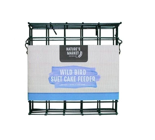 WILD BIRD SUET CAKE FEEDER