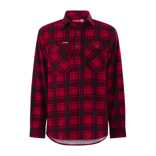 HARD YAKKA FLANNEL CHECKED SHIRT