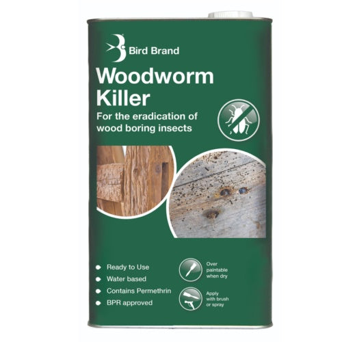 BIRD BRAND WOOD WORM KILLER