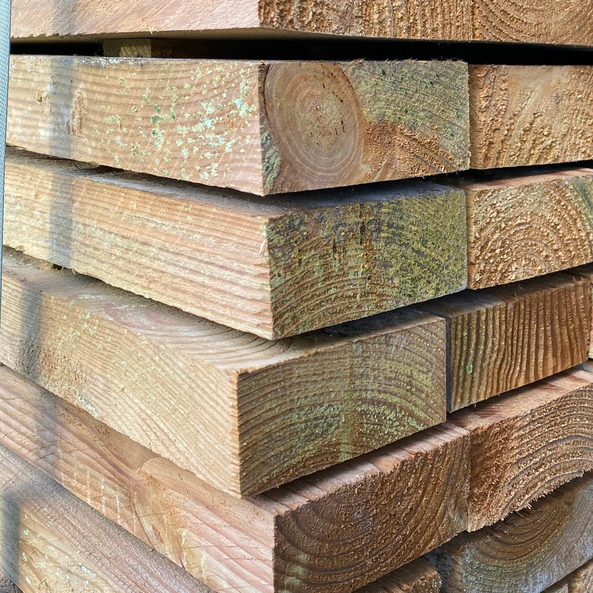 SAWN RAILS - 100MM x 47MM GREEN TREATED – PLG Country Store