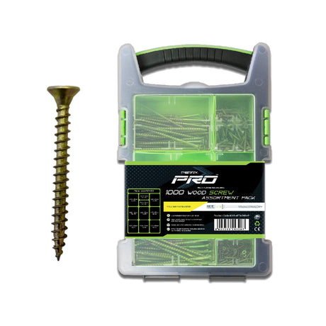 PERRY PRO WOOD SCREW ASSORTMENT PACK