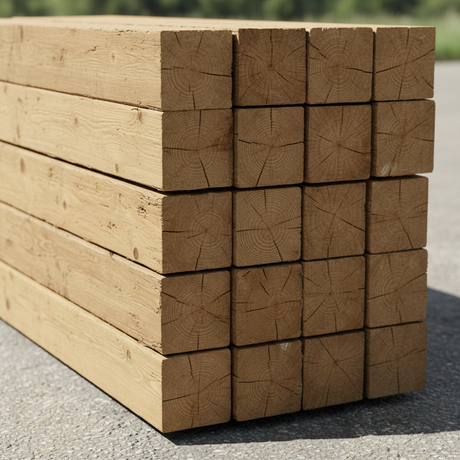 75mm x 75mm sawn fence posts