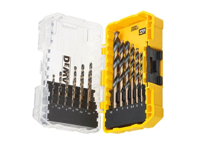 DEWALT BLACK & GOLD HSS DRILL BITS