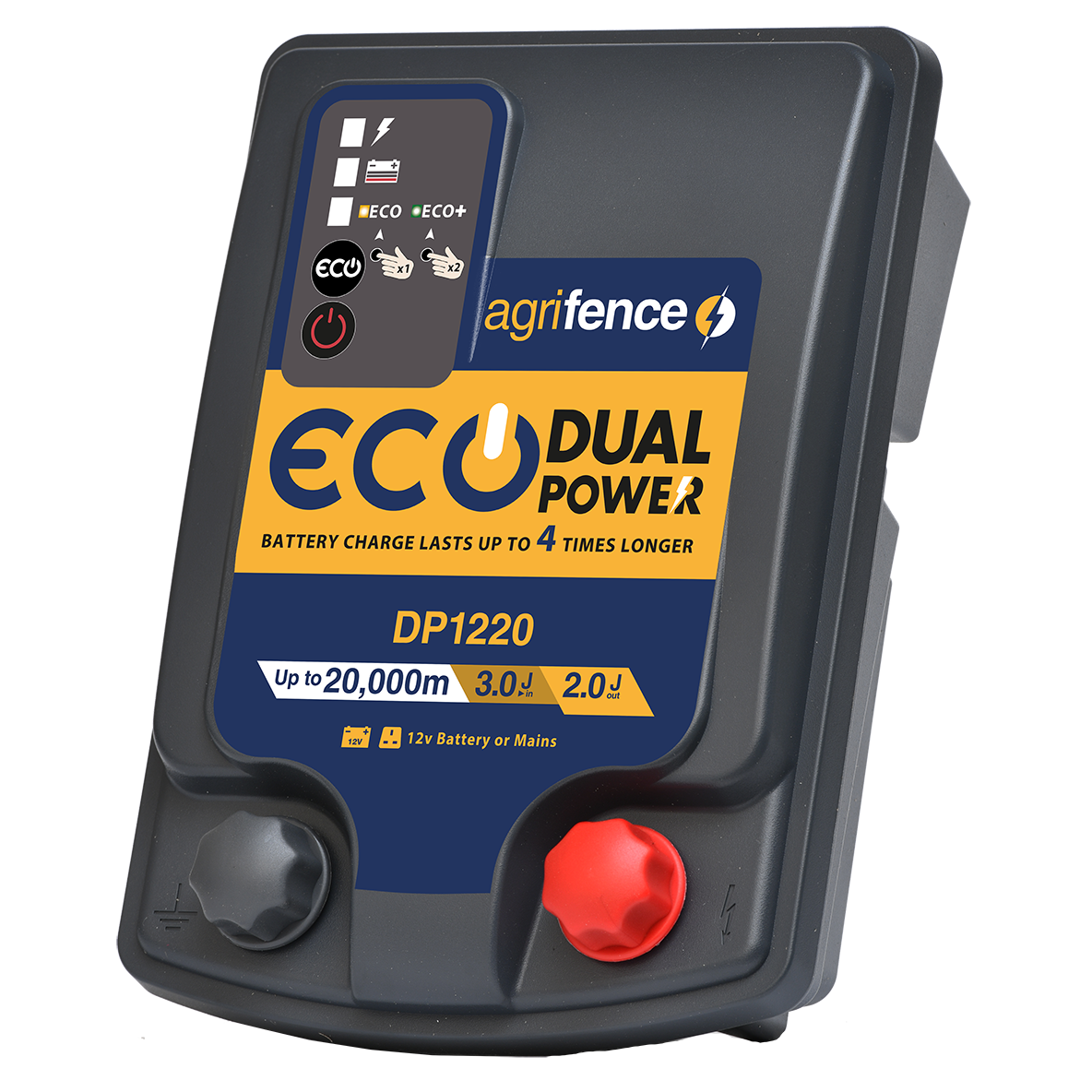 AGRIFENCE DP1220E DUAL POWER ECO ENERGISER