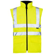 HI VIS BODY WARMER