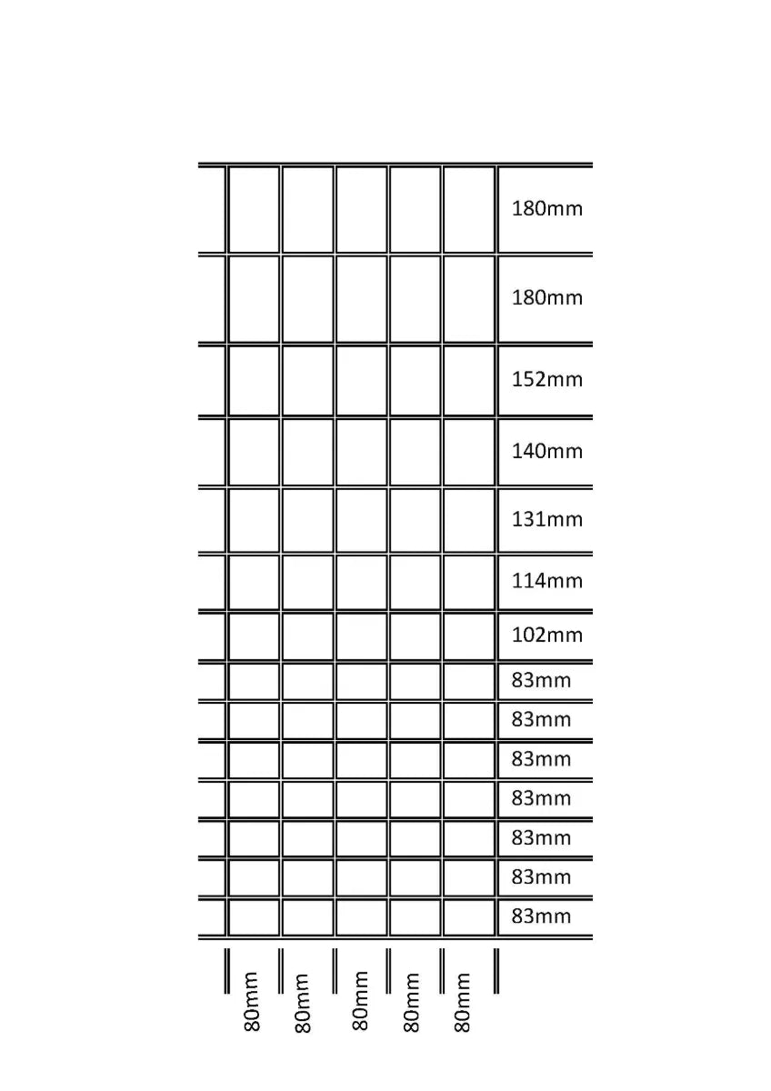 TORNADO STOCKFENCE HT15/158/8 50MTR HIGH TENSILE GALV 1500MM HIGH