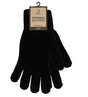 GLOVES - MENS THERMAL KNITTED, BLACK